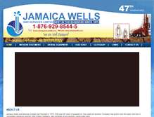 Tablet Screenshot of jamaicawells.com